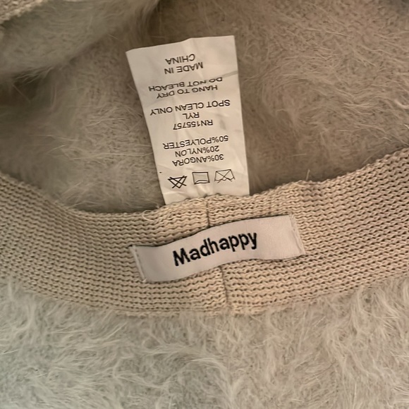 MADHAPPY ANGORA WOOL HAT - MINT main image 6